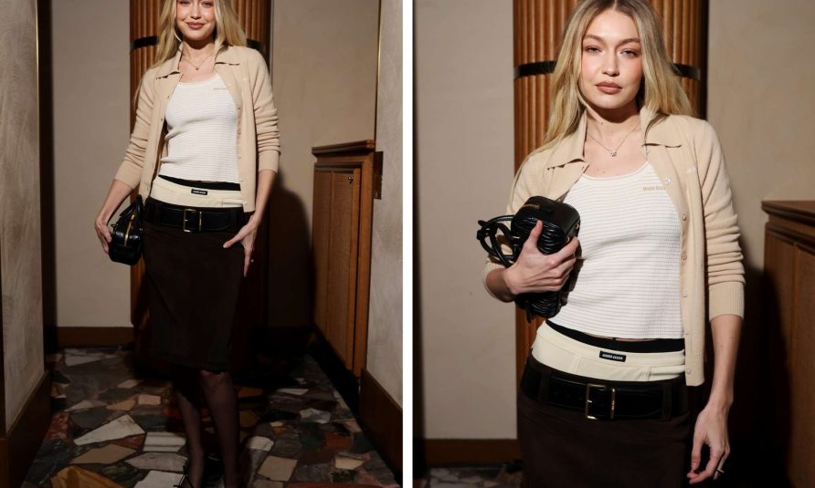 Gigi Hadid, slojevito oblačenje