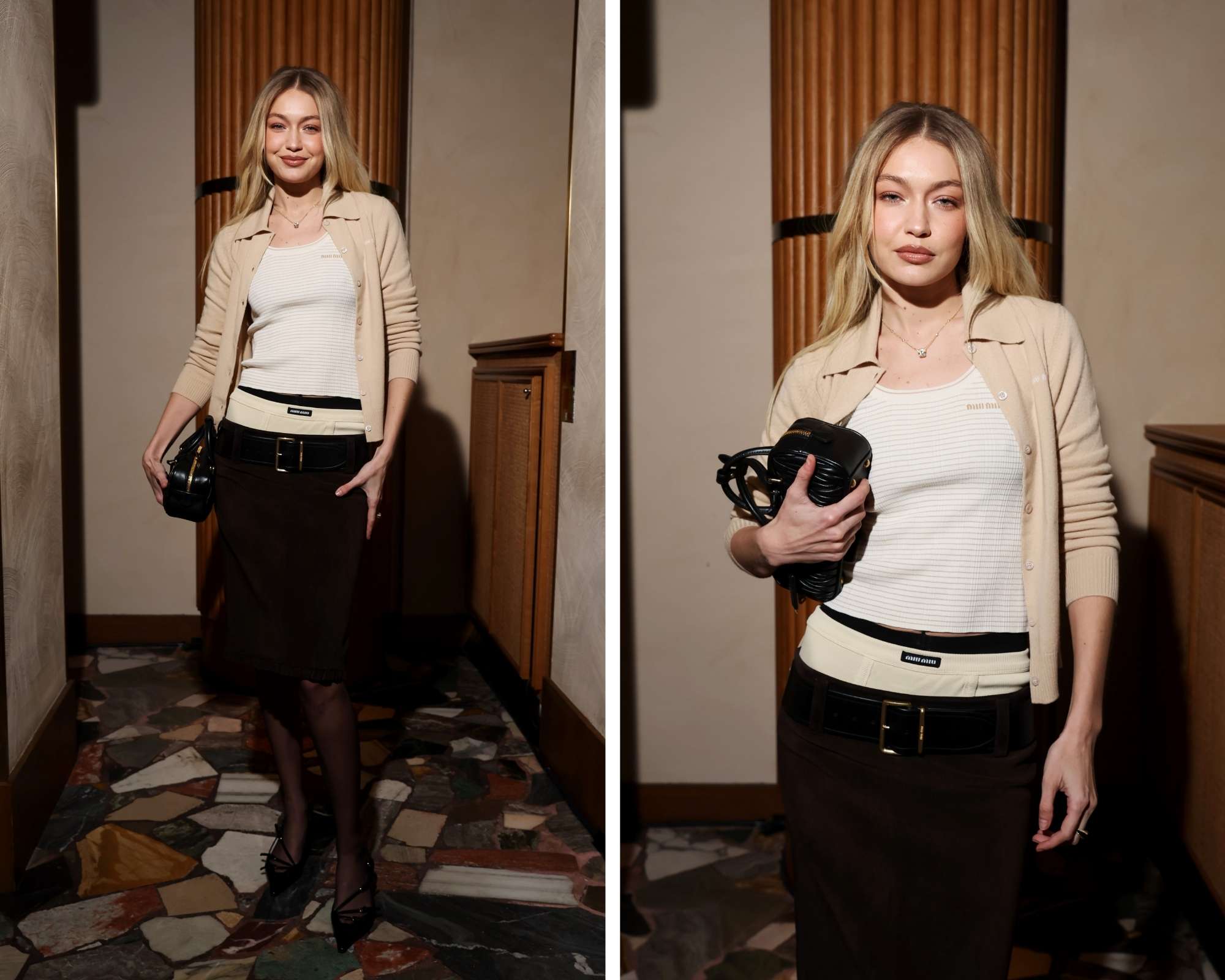 Gigi Hadid, slojevito oblačenje