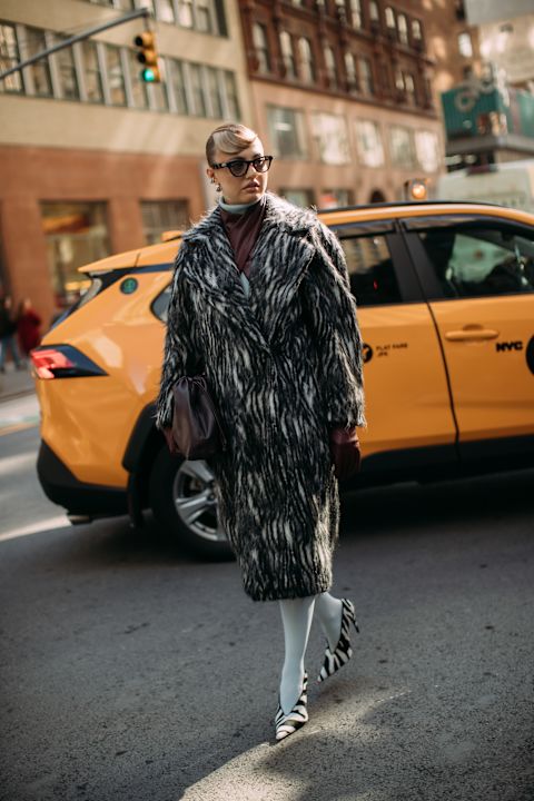 Animal print, Nedelja mode u Njujorku, street style