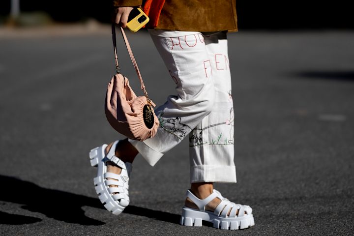 Ribarske sandale sa kaišićima