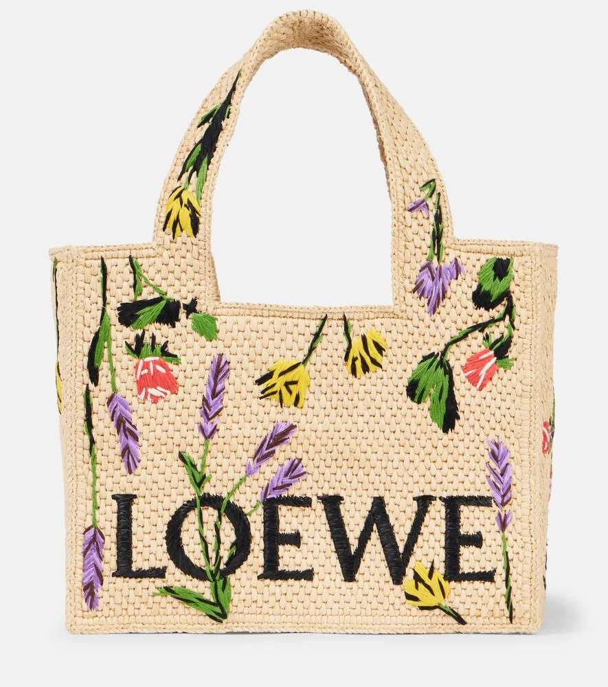 Loewe x Paula's Ibiza Font Small Tote torba