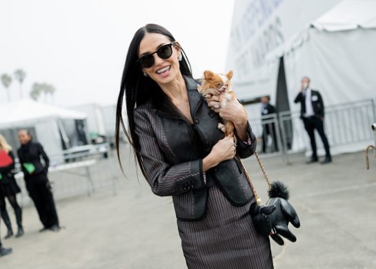 Nova lob frizura Demi Moore