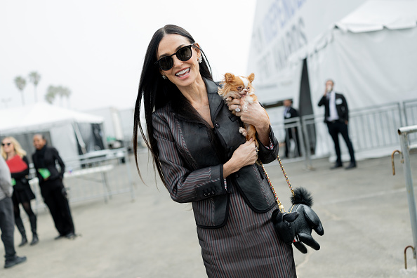 Nova lob frizura Demi Moore