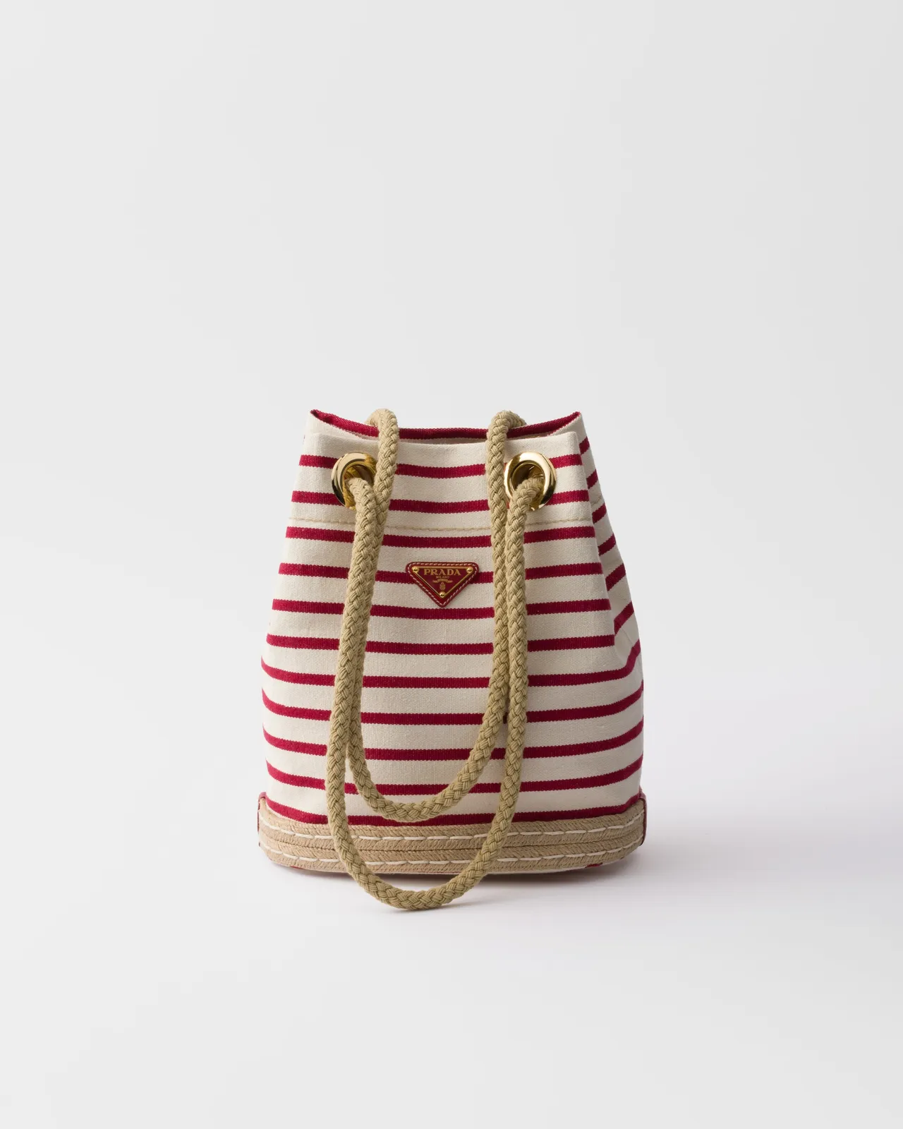 Prada Mariner Small Fabric Bucket Bag