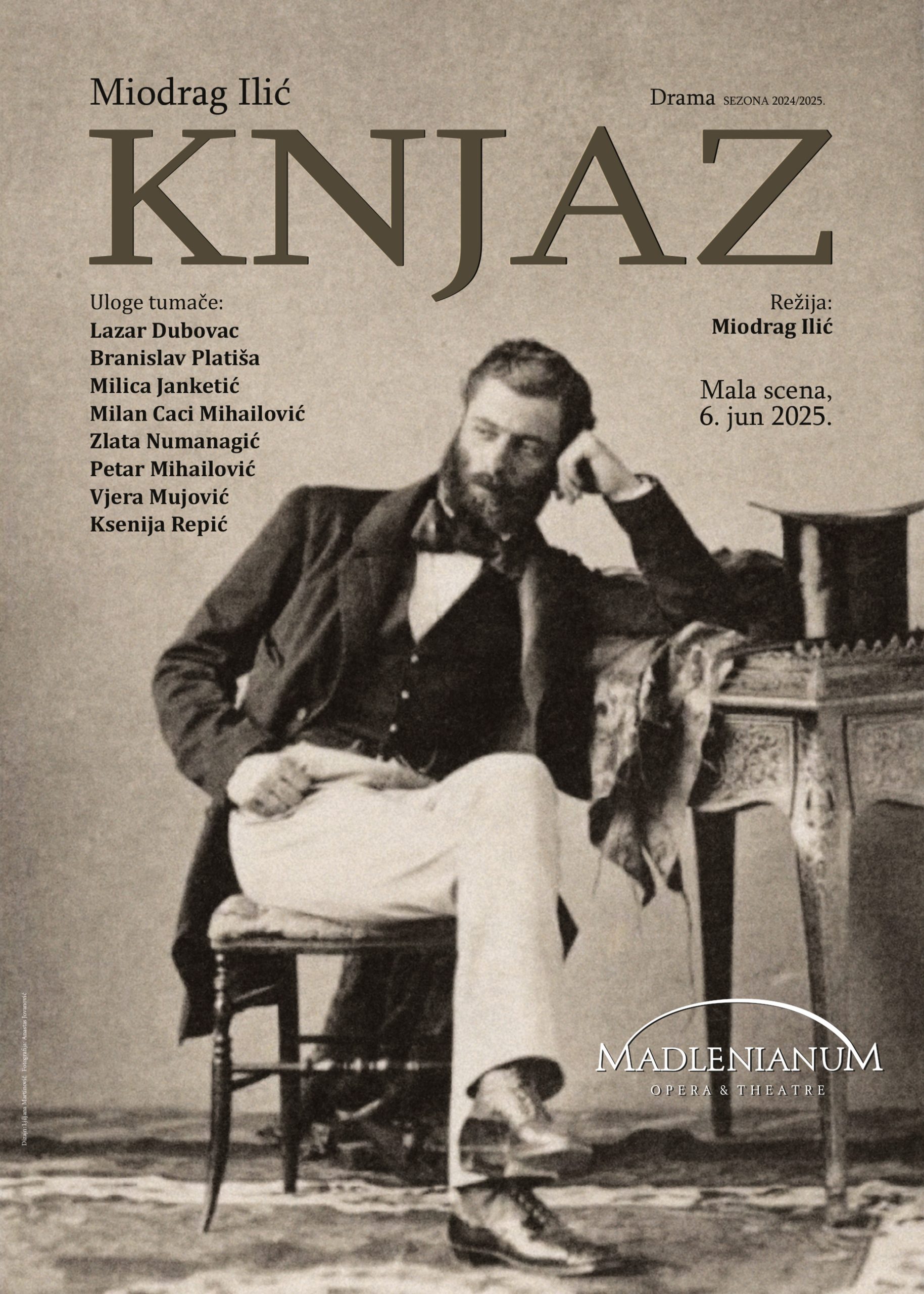 Premijera istorijske drame Knjaz