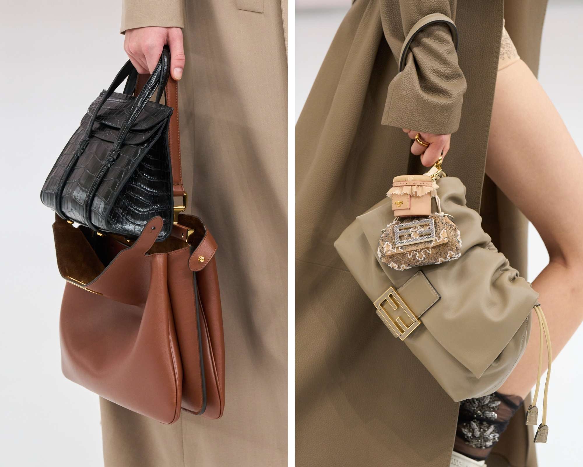 Trend nošenja dve torbe 2025