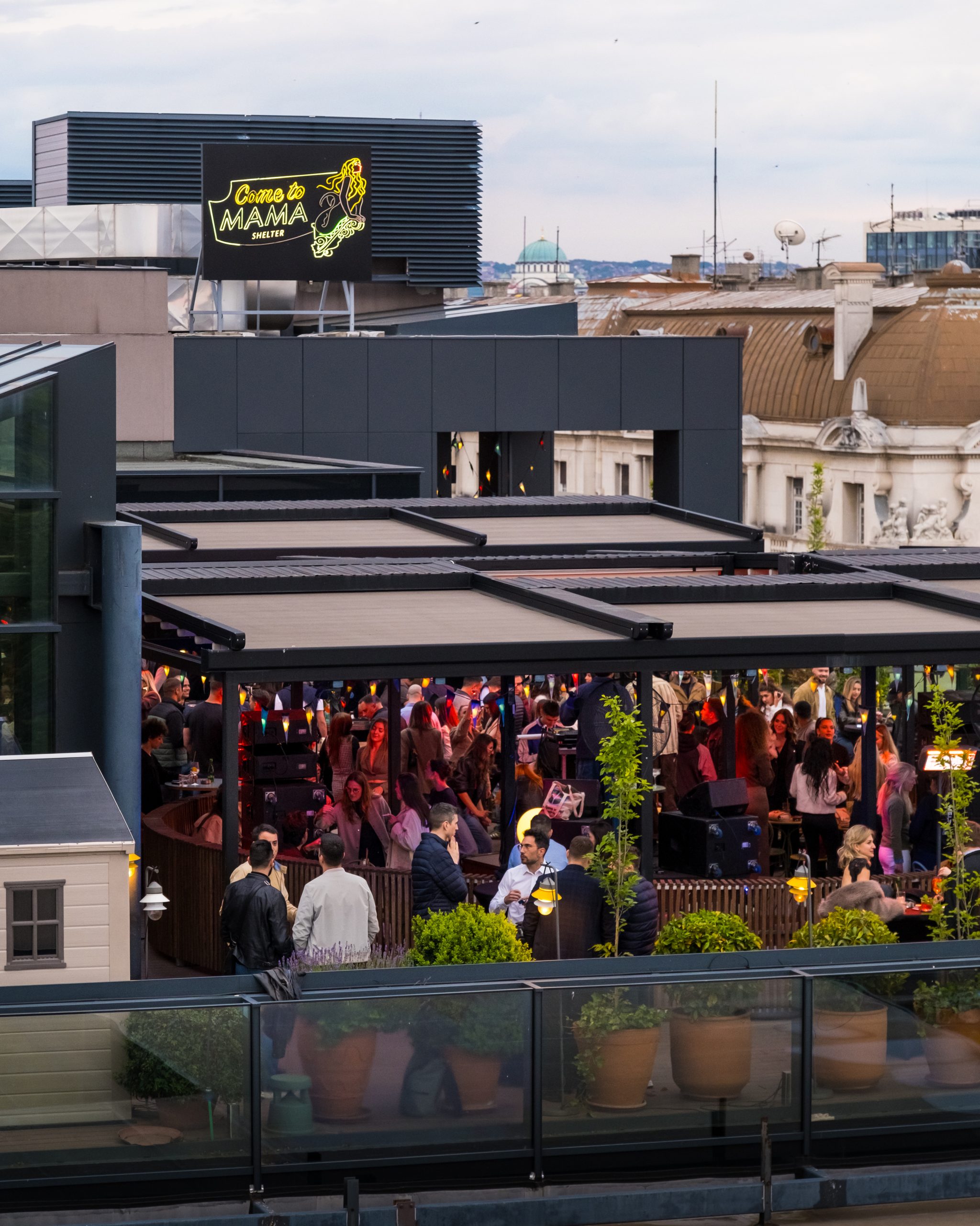 Mama Shelter, najlepši rooftop, beograd