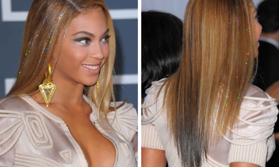 Hair tinsel, trend šljokice u kosi