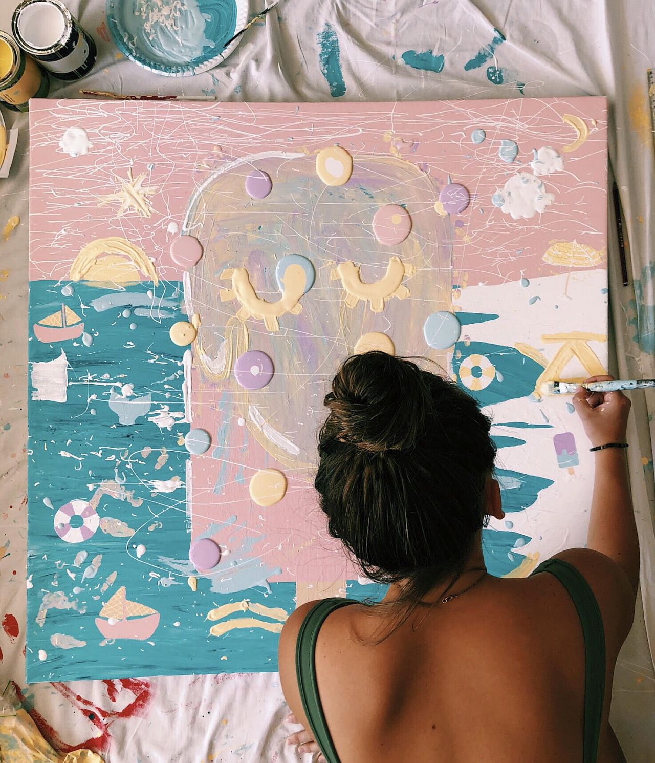 letnja treperenja izlozba, izlozba beograd