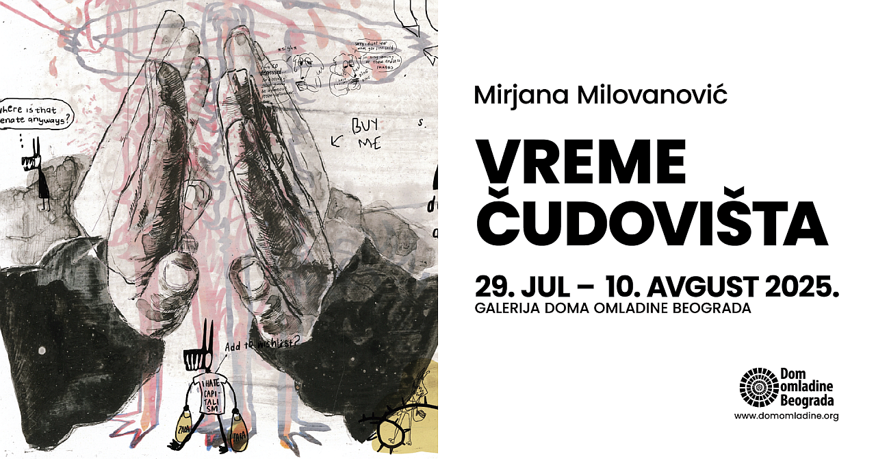 izlozba vreme cudovista mirjana milovanovic