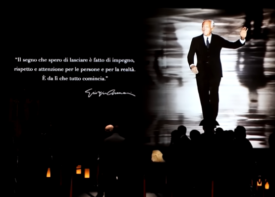 armanijev testament, Armanijev ispracaj u Milanu