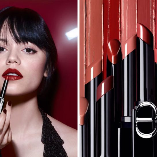 Jenna Ortega Rouge Dior On Stage kampanja