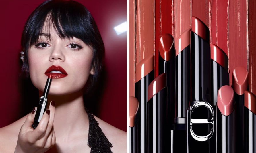 Jenna Ortega Rouge Dior On Stage kampanja