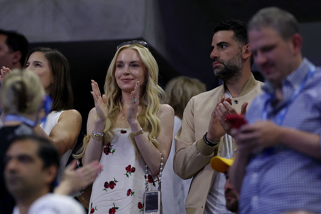 lindsey lohan, us open 2025