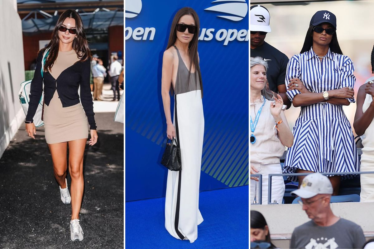 us open 2025, najbolje obucene zene