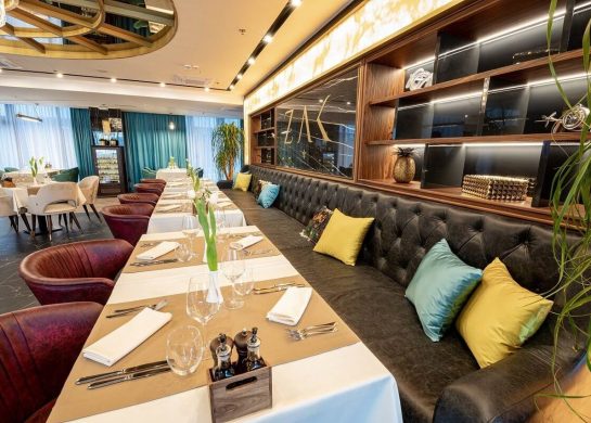 fine dining restoran kalem by zak novi sad enterijer