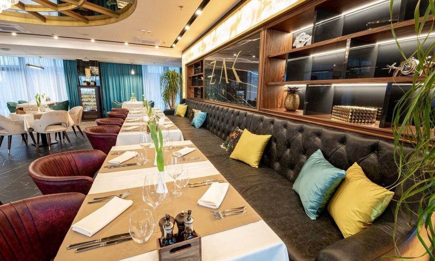 fine dining restoran kalem by zak novi sad enterijer