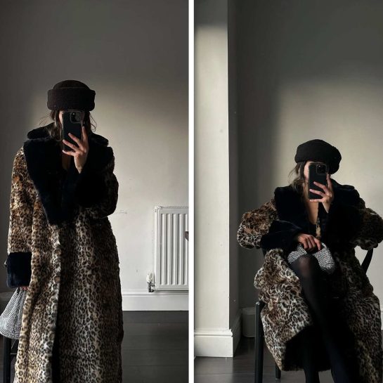 Kako nositi leopard kaput