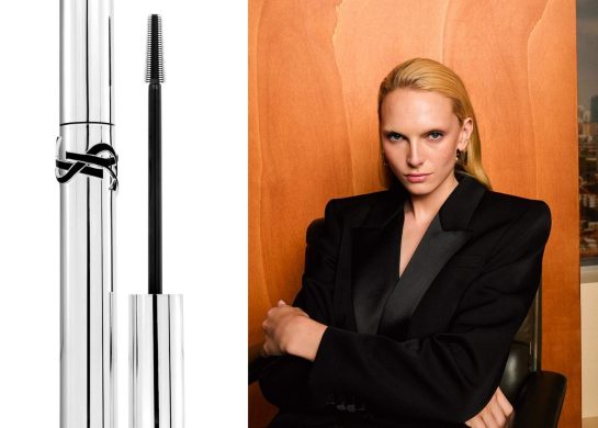 YSL Beauty Lash Latex maskara, Alex Consani