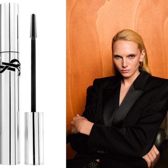 YSL Beauty Lash Latex maskara, Alex Consani