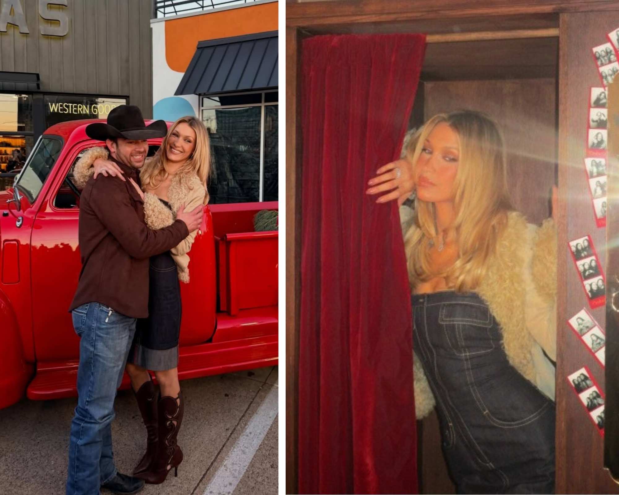 slojevita butterfly frizura, Bella Hadid