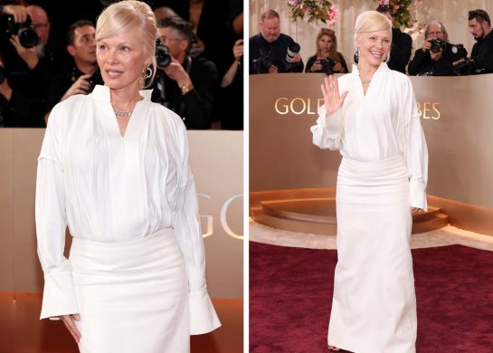 Pamela Anderson na Golden Globes 2026