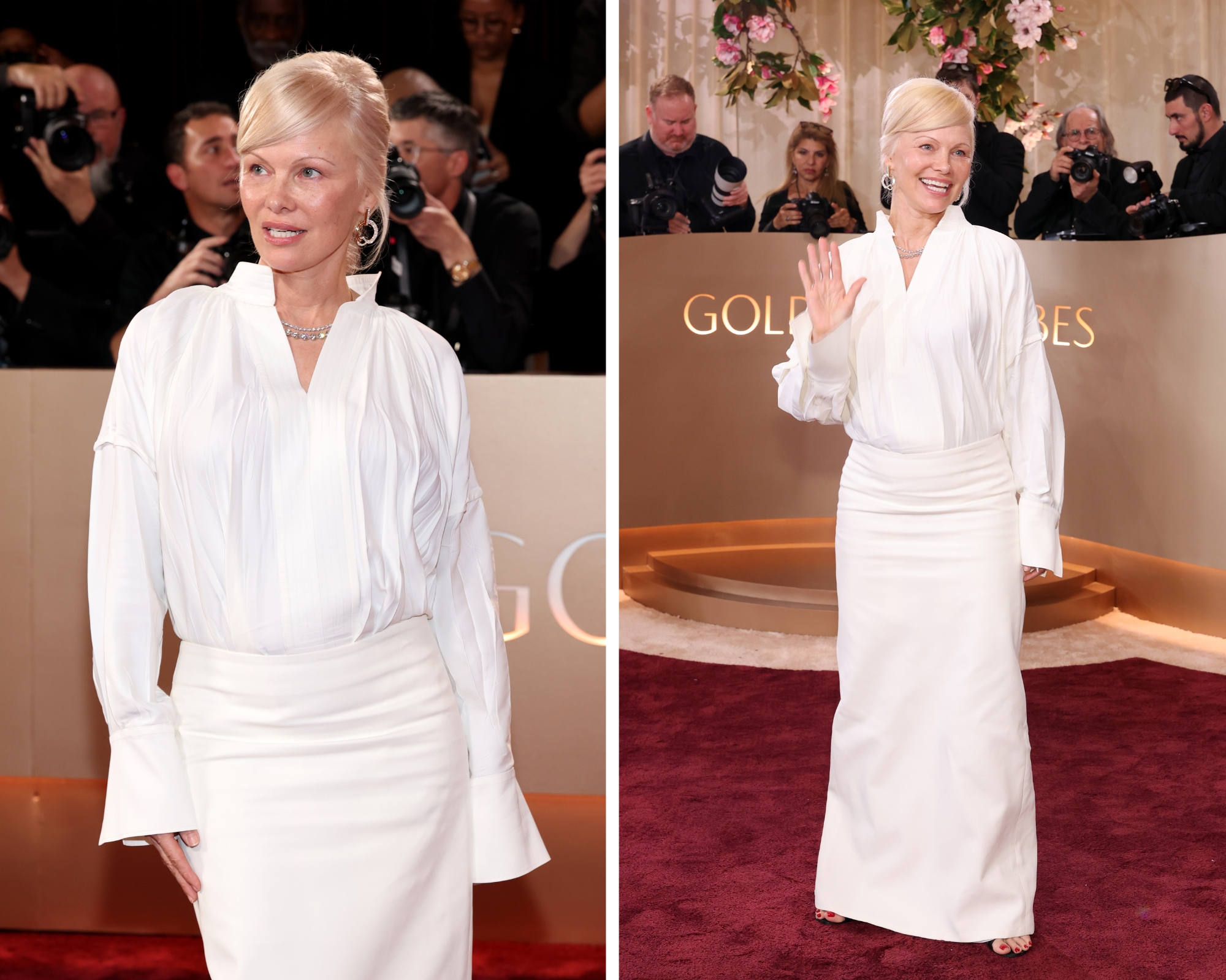 Pamela Anderson na Golden Globes 2026
