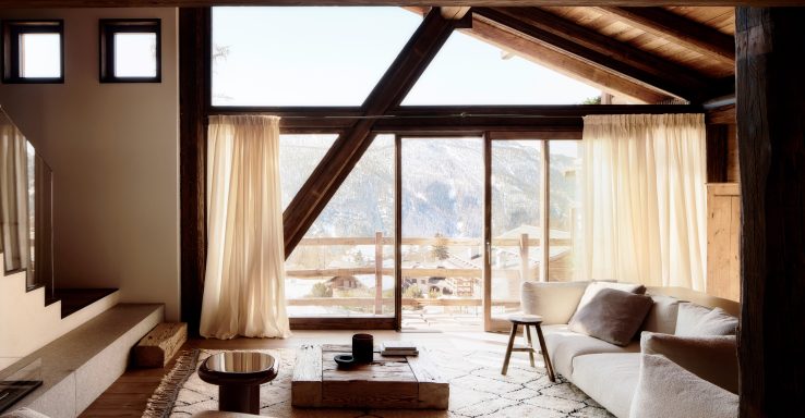 chalet pijemont, italija